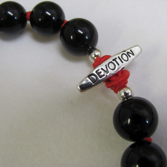 Sterling Silver DEVOTION Inspirational Bracelet - Picture 4 of 8